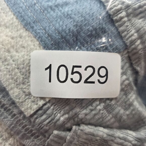 Womens Gigo Patchwork Casual Shorts Elastic Waist Polyester Blend Stretch Size M - Picture 9 of 10